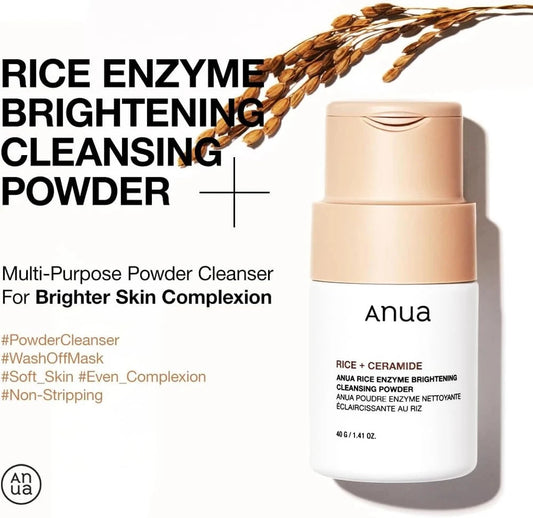Anua Poudre Nettoyante Riz Enzyme
